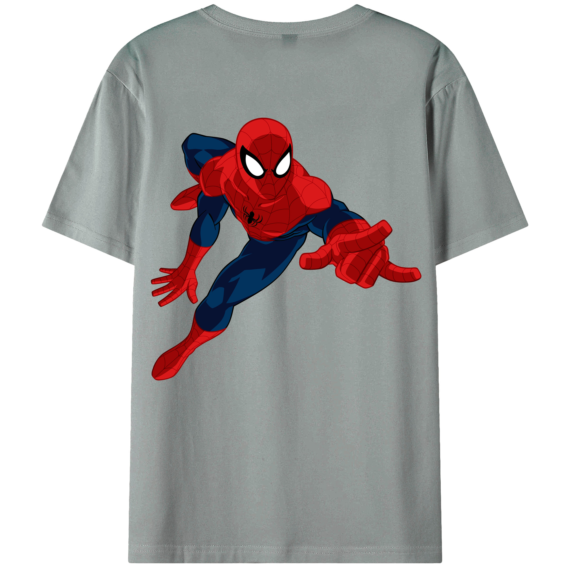 （画像用） アベンジャーズ The Avengers 綿100％ メンズ半袖Tシャツ（バックプリント） 通気性